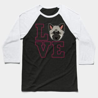 Norwegian Elkhound Mom Baseball T-Shirt